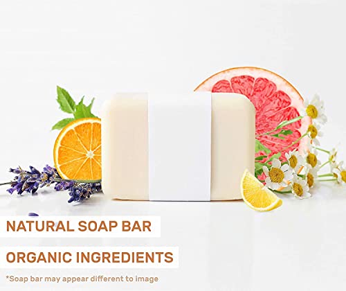 Natural Citrus Soap Bar 6 Pack - Gifts for Women