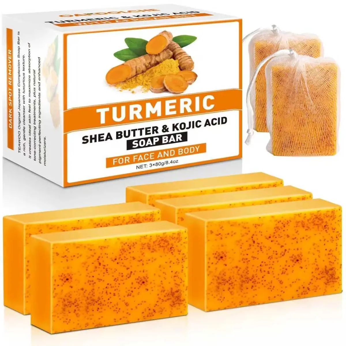 Turmeric Kojic Acid Soap Bars