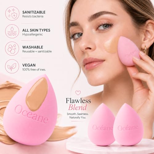 Makeup Sponge Set – Latex-Free and High-definition S