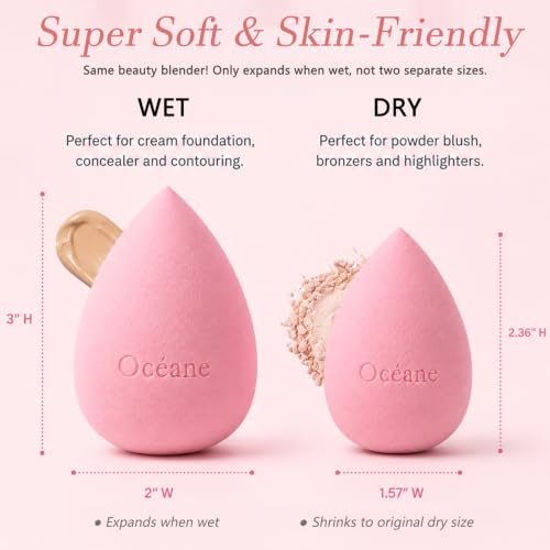 Makeup Sponge Set – Latex-Free and High-definition S