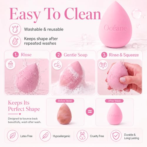 Makeup Sponge Set – Latex-Free and High-definition S