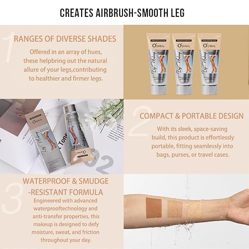 O’CHEAL Waterproof Leg Makeup Cream