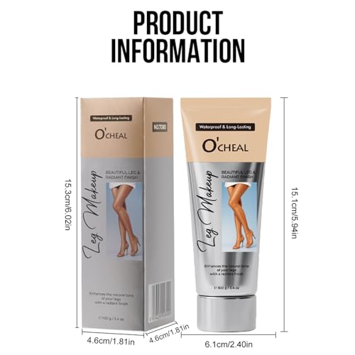 O’CHEAL Waterproof Leg Makeup Cream