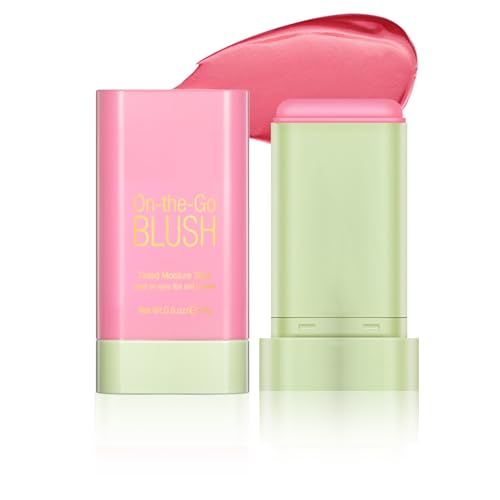 Multi-Use Blush Stick Soft Creamy Blush 2-in-1 Cheek and Lip Shy Pink