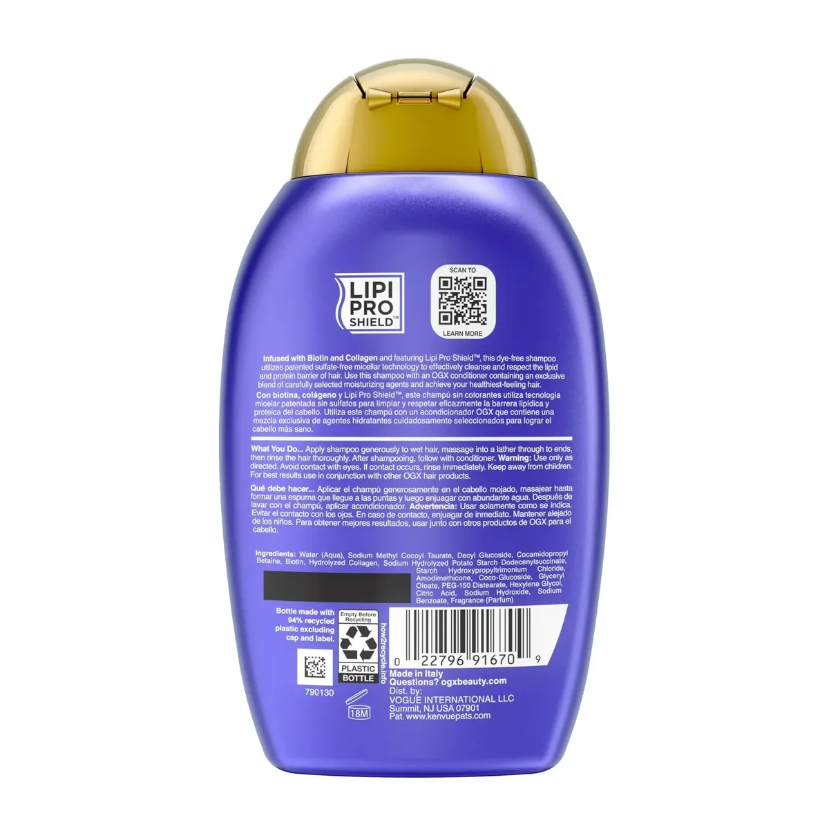 Biotin & Collagen Volumizing Shampoo