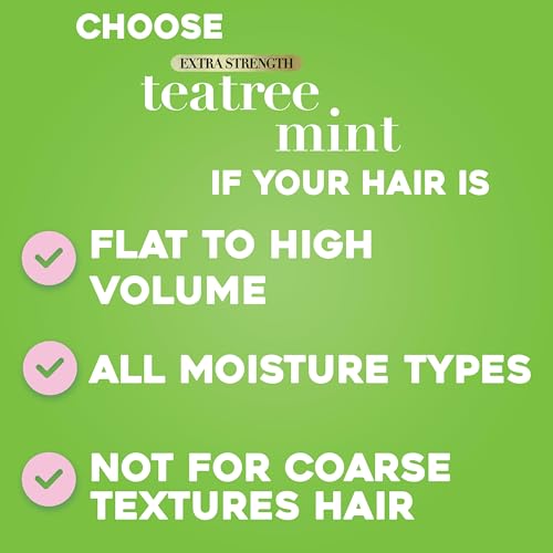 Extra Strength Hydrating Tea Tree Mint Shampoo dry scalp