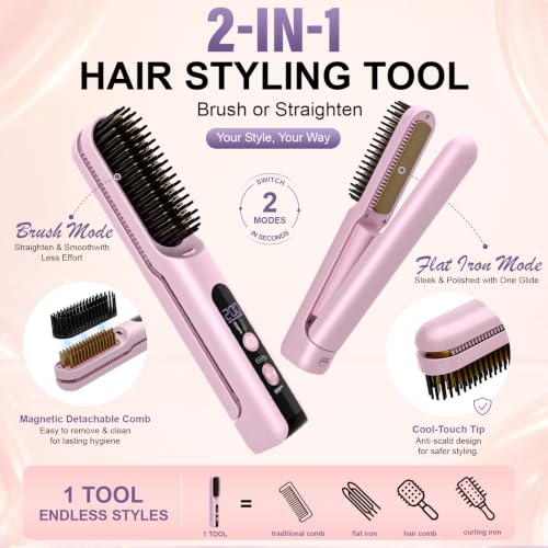 Go Brush Pro Cordless 2 in 1 Pink