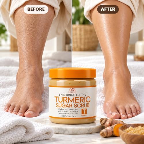 Turmeric Sugar Scrub