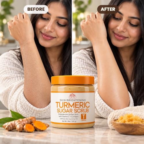 Turmeric Sugar Scrub