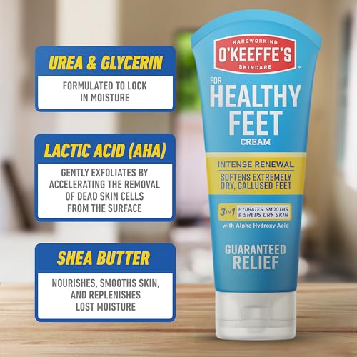 ealthy Feet Intense Renewal Cream, 3 oz Tube, 1-Pack