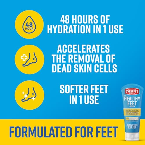 ealthy Feet Intense Renewal Cream, 3 oz Tube, 1-Pack