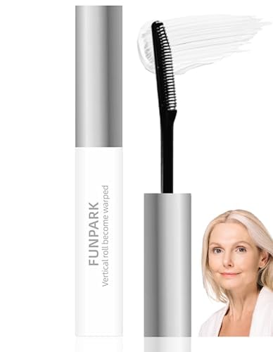 Clear Mascara Primer for Older Women 60 Plus & Fine Short Lash