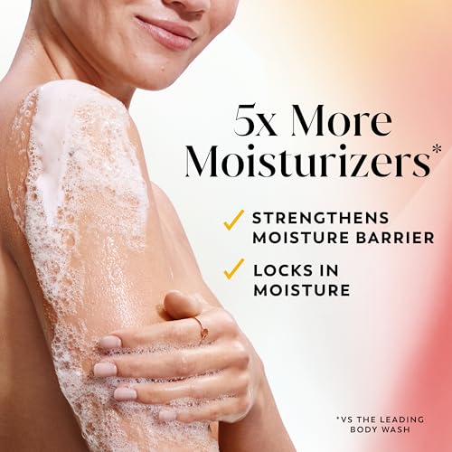 Body Wash for Women, Ultra Moisture, 24/7 Moisture Barrier Repair, Hydrating Formula for Visibly Healthy Soft Skin, Vitamin B3 & Hyaluronic Blend, For All Skin Types, Cocoa Bu