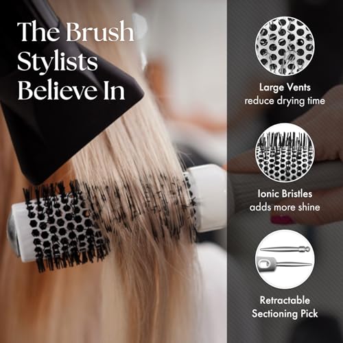 Ceramic + Ion Round Brush 1.75 Inch CI-45