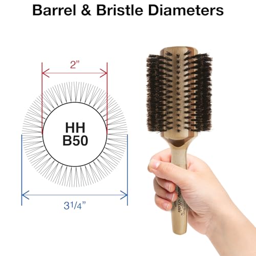 Healthy Hair 100% Boar Round Brush