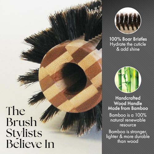 Healthy Hair 100% Boar Round Brush