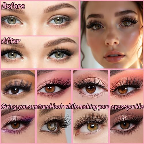 OLLAVO Lash Clusters Kit, 640 Pcs Eyelashes Clusters