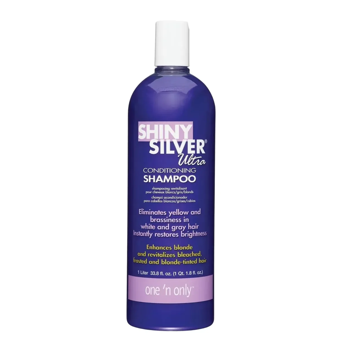 Shiny Silver Purple Shampoo