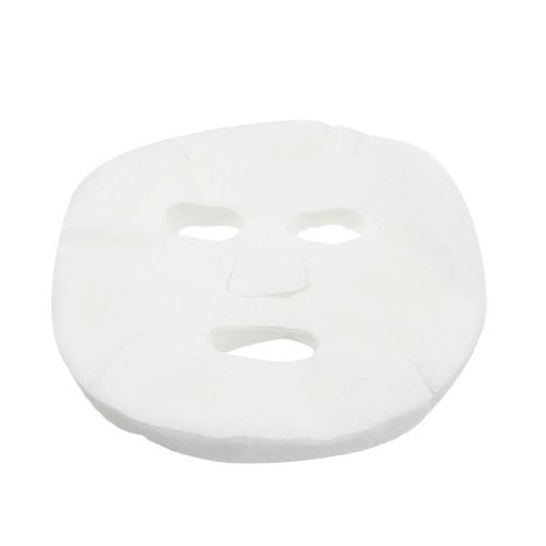 100 Pcs DIY White Color Natural Spa Skin Care Skin Fiber Paper Pre-cut Facial Paper Sheet