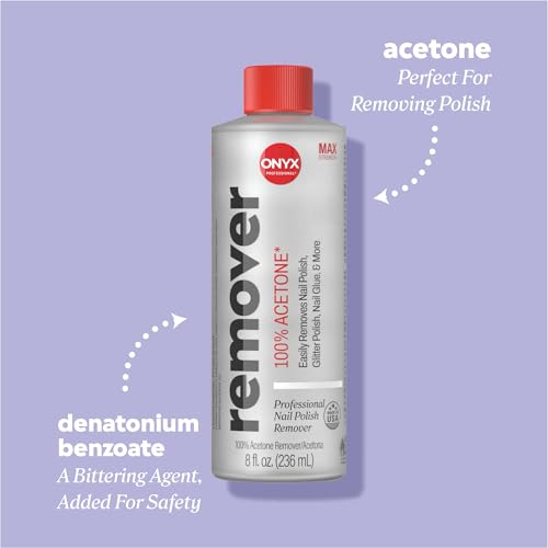 Acetone Nail Polish Remover Kit with Nail File