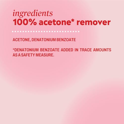 Acetone Nail Polish Remover Kit with Nail File