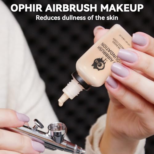 Airbrush Makeup Kit with Compressor Foundation Blush Eyeshadow