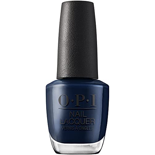 Opaque Dark Blue Nail Polish