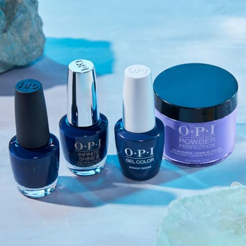 Opaque Dark Blue Nail Polish
