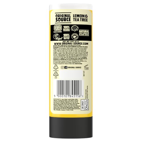 Lemon and Tea Tree Shower Gel