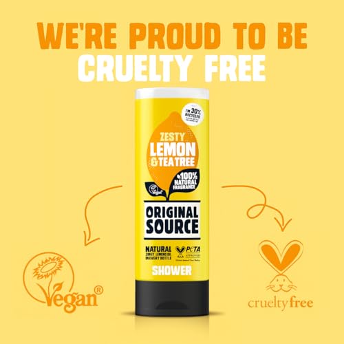 Lemon and Tea Tree Shower Gel
