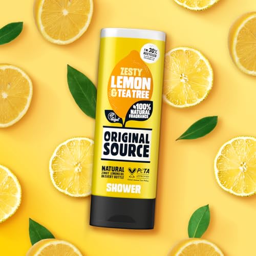Lemon and Tea Tree Shower Gel