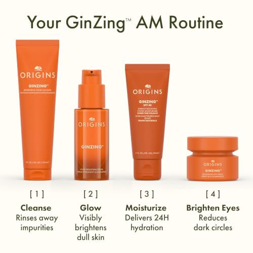 GinZing Energy-Boosting Tinted Moisturizer with SPF 40 | Hydrates & Perfects | Skin Tint w