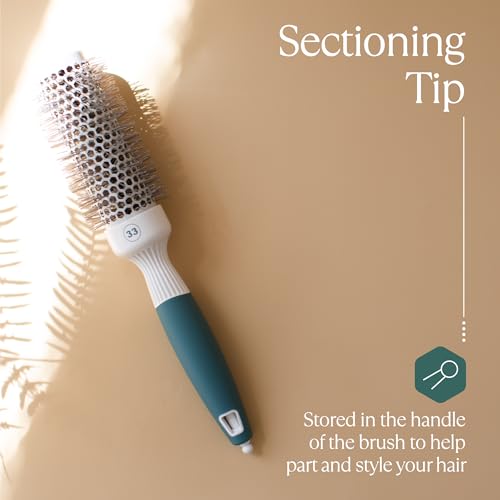 Small Ceramic Ionic Round Brush 1.3 Inch