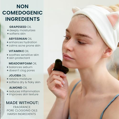 Gua Sha Oil for Acne-Prone Skin