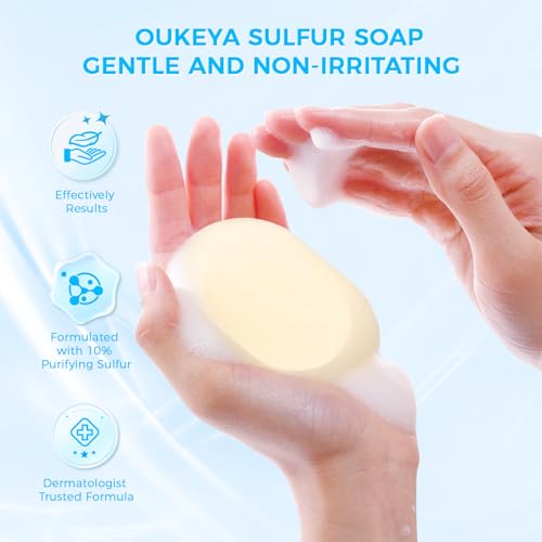 10% sulfur 2% salicylic acid soap 2 pack