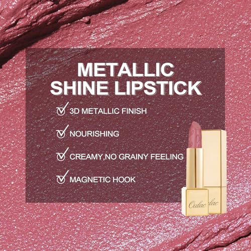 Matte Mauve Pink Metallic