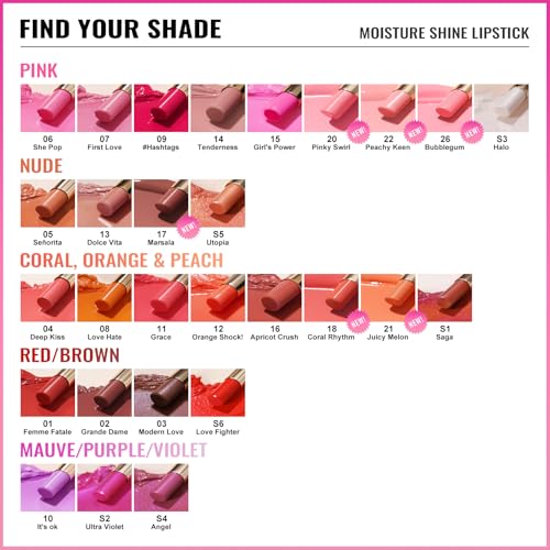 Moisturizing Orange Red Lipstick for Women, Glass Shine Lip Stick Tinted Lip Balm, Hydrating Lip Gloss for Dry Lips,Shine Juicy Finish Vegan Lipsticks 2.2g/0.07oz G12