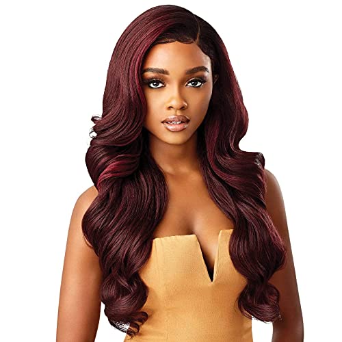 Melted Hairline Kamalia Cherry Red