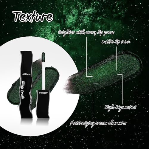 Goth Green Glitter Liquid