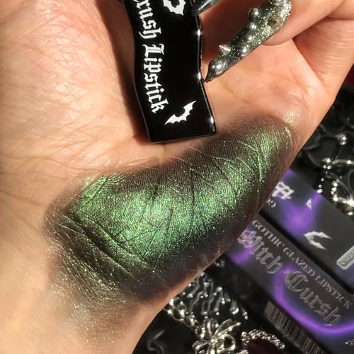 Goth Green Glitter Liquid