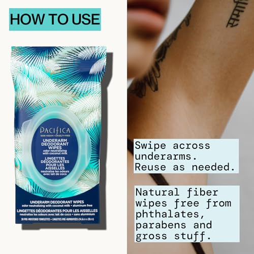 Coconut Milk Underarm Wipes