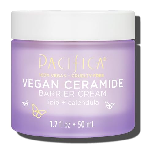 Face Cream - Vegan Ceramide Barrier Cream w/Niacinamide & Shea Butter - Hydrating Daily Fa