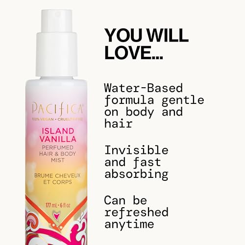 Pacifica Island Vanilla Hair Mist Perfume and Full B