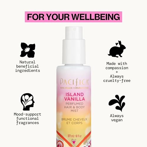 Pacifica Island Vanilla Hair Mist Perfume and Full B
