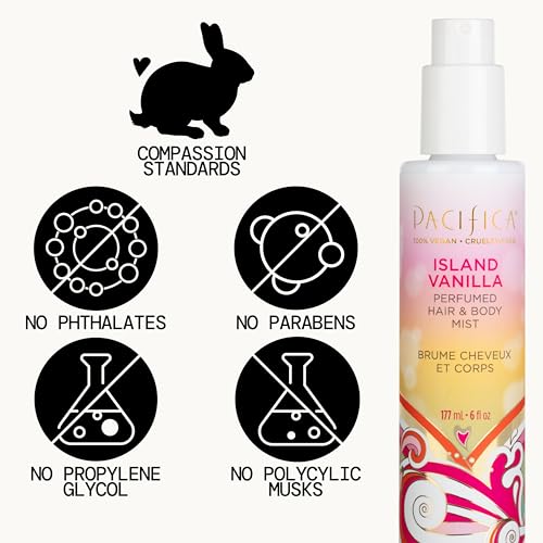 Pacifica Island Vanilla Hair Mist Perfume and Full B