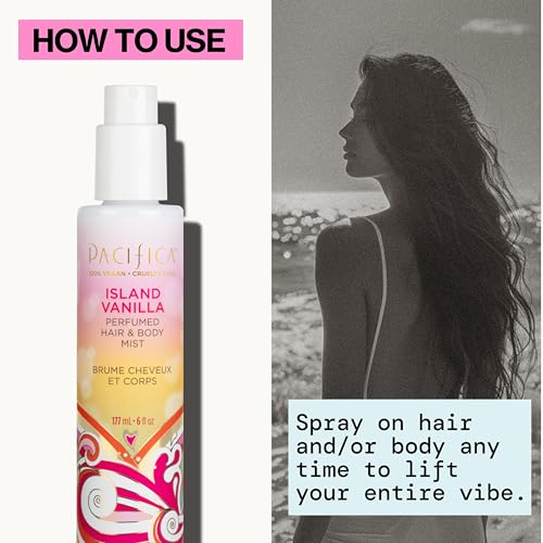 Pacifica Island Vanilla Hair Mist Perfume and Full B