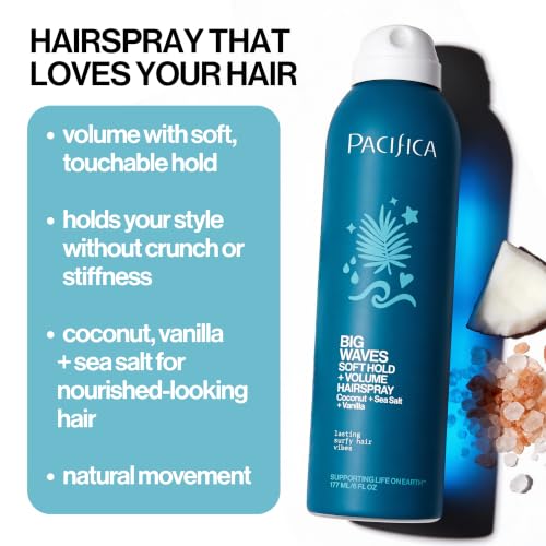Big Waves Coconut Vanilla Sea Salt Hairspray