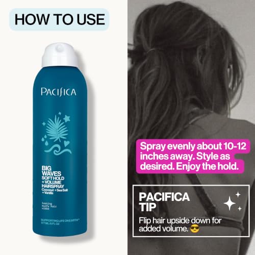 Big Waves Coconut Vanilla Sea Salt Hairspray