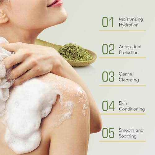 Green Tea Soap Bars for Face and Body, 2 Bars