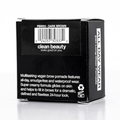 Palladio Brow Pomade Waterproof, 24 Hour Wear, Smudg